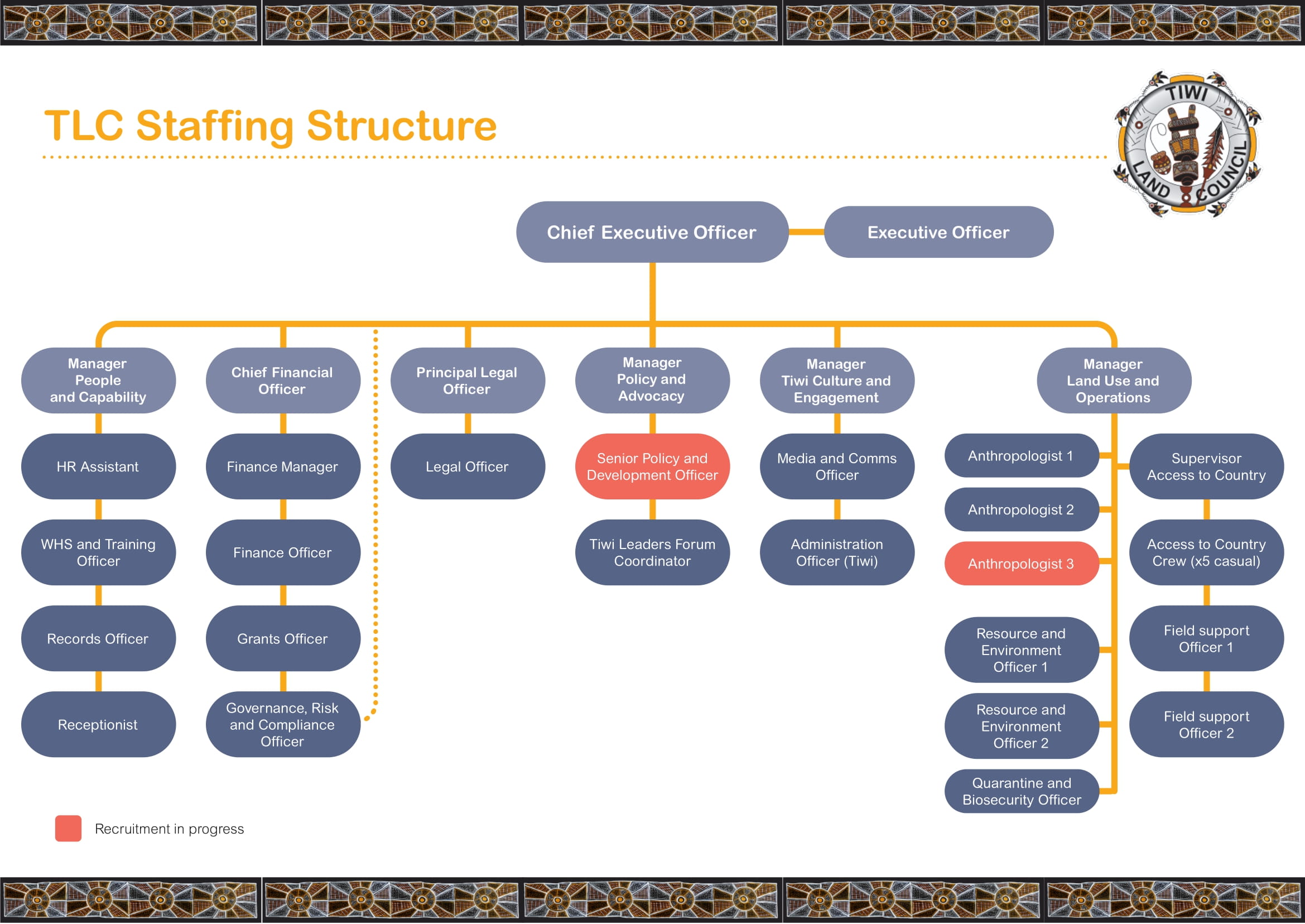 TLC Organisational Structure